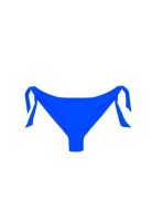 Bikini calzón tanga con amarras color azul