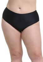 Bikini calzón estilo pin up negro