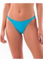 Bikini mujer calzón tanga laterales delgados turquesa