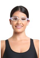 Lente para natación con correa de silicona morado