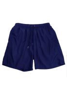Short largo azul hombre