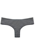 Bikini calzón culote tanga gris