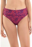 Bikini calzón pin up doble uso animal print brillante