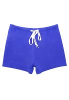 Bikini short de lycra color azul