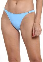 Tanga costados ajustables celeste