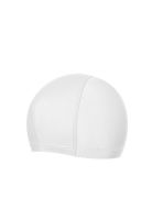Gorro de natación de lycra blanco