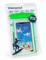 Estuche a prueba de agua verde