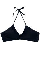 Bikini bandeau pretina negro
