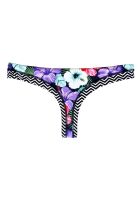 Bikini calzón colaless reversible estampado