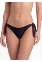 Bikini calzón clásico con amarras negro