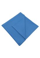 Toalla de microfibra chica 100 x 50 cm azul