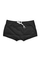 Short tipo bóxer para hombres color negro