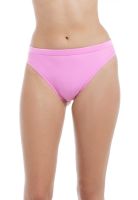 Bikini calzón alto con pretina morado