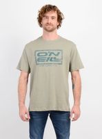 POLERA MANGA CORTA RETRO SQUARE VERDE OSCURO