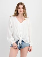 BLUSA MANGA LARGA MARY BLANCO