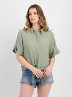 BLUSA MANGA CORTA BRINLEY VERDE