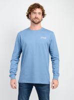 POLERA MANGA LARGA OG PARALLEL LINES AZUL
