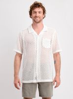 CAMISA MANGA CORTA SUMMERTIME BEIGE CLARO