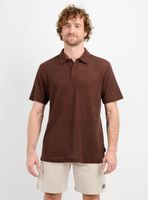 POLERA TEJIDA MANGA CORTA GRAVEY CAFÉ