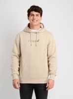 POLERON HOODIE OG VERBAGE BEIGE