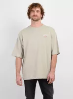 POLERA MANGA CORTA HIGHWAY BEIGE