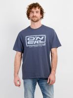 POLERA MANGA CORTA RETRO SQUARE AZUL