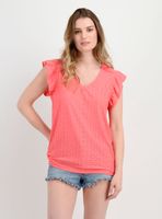 POLERA SIN MANGAS TALLIE NARANJO CLARO