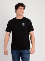 POLERA MANGA CORTA ARTIFACT NEGRO