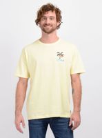 POLERA MANGA CORTA OG DUSK AMARILLO CLARO