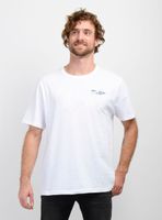 POLERA MANGA CORTA SURFBOARD BLANCO