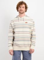 POLERON BAVARO STRIPE HOODIE BEIGE CLARO