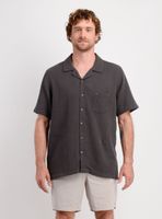 CAMISA MANGA CORTA MELODY ROCK GRIS OSCURO
