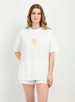 POLERA MANGA CORTA WOTW T-SHIRT BEIGE CLARO