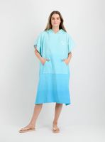 PONCHO TOALLA WOW AZUL