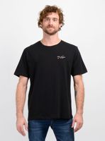 POLERA MANGA CORTA SURFBOARD NEGRO