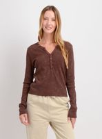 POLERA MANGA LARGA KEELY CAFE