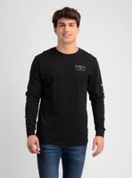 POLERA MANGA LARGA FIFTY TWO CLIFF NEGRO