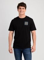 POLERA MANGA CORTA PATTERNS NEGRO