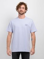 POLERA MANGA CORTA STAMPED AZUL CLARO