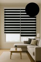 Cortina Roller Duo 180x120 Negro