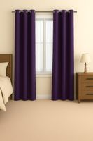 Pack 2 Cortina Tradicional 100% Blackout Morado