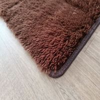 Alfombra Bajada De Cama Clems Shaggy 60x150 Café