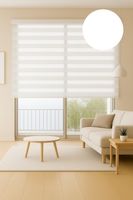 Cortina Roller Duo 060x120 Perla