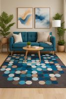 Alfombra Diseño Berlin Para Living 200x220 Clems