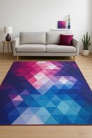 Alfombra Diseño Tokio Para Living 120x160 Clems