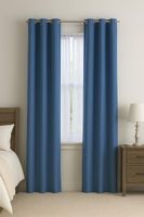 Pack 2 Cortina Tradicional 100% Blackout Azul