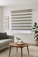 Cortina Roller Duo Blackout Lino 165x240