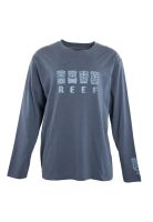 Polera Manga Larga Men Tiki Blue