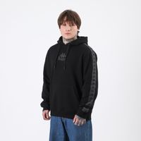 Polerón Kappa Men Hoodie Banda Black Omini Black