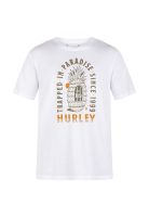 Polera EVD WSH Trapped In Paradise White SS Hurley